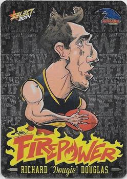 2014 Select AFL Champions - Firepower Caricatures #FC3 Richard Douglas Front